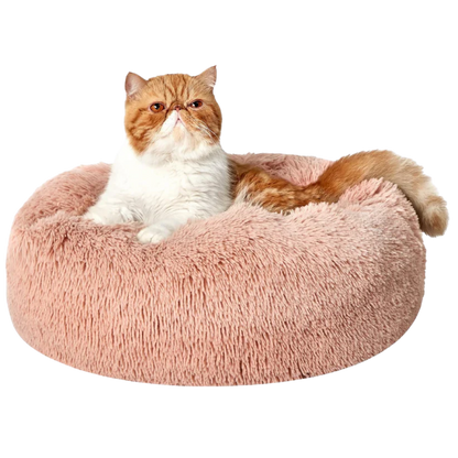 DreamNest Furry Friend Donut Bed