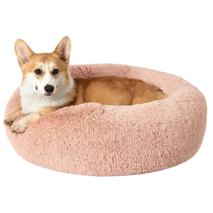 DreamNest Furry Friend Donut Bed