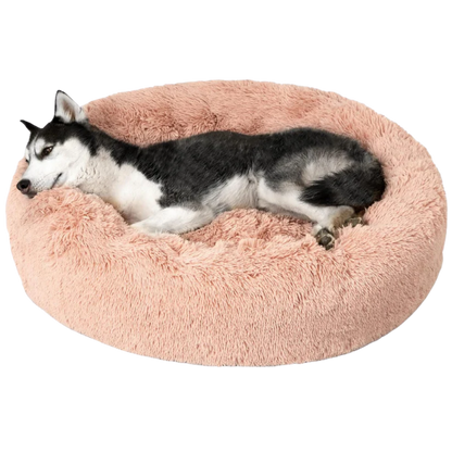 DreamNest Furry Friend Donut Bed