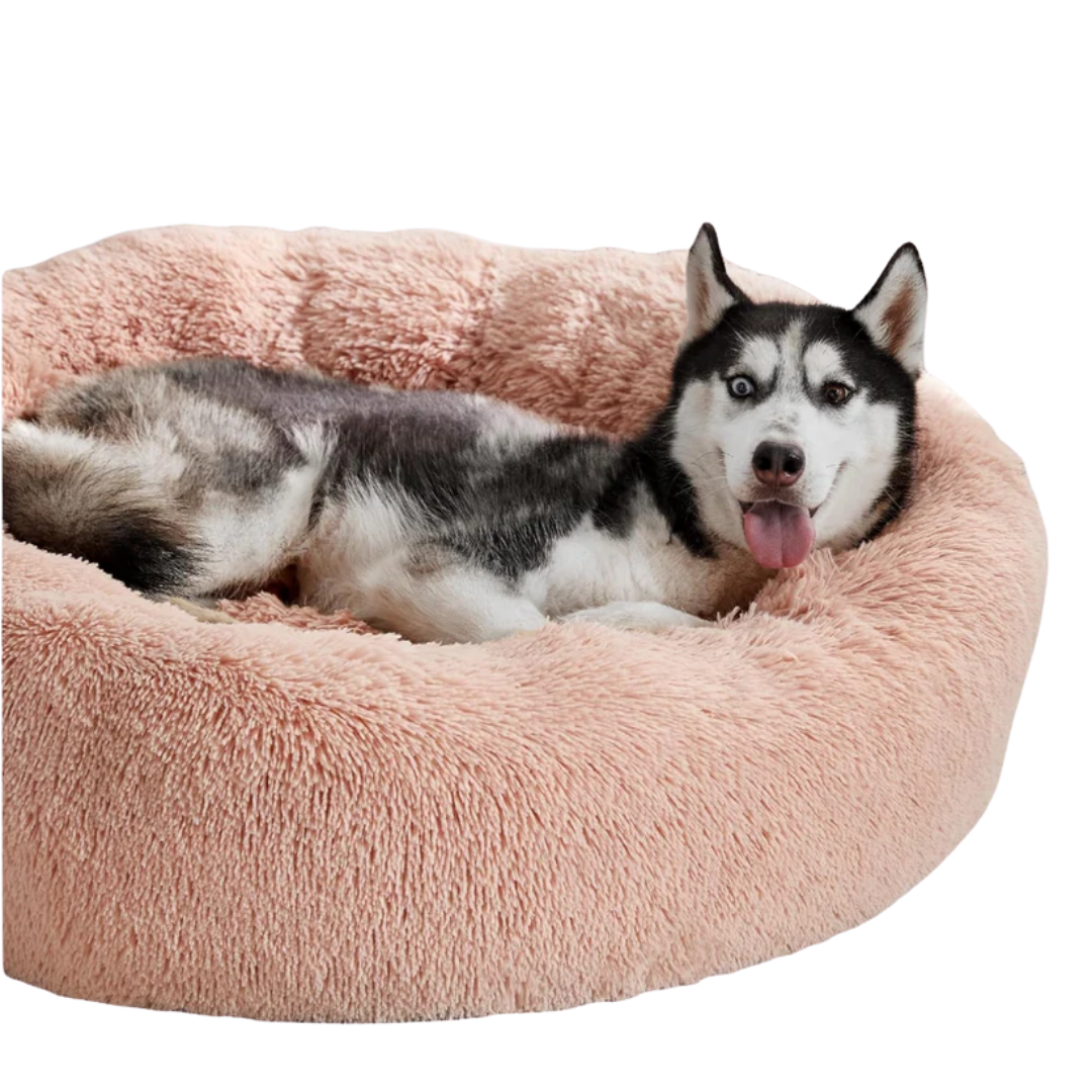 DreamNest Furry Friend Donut Bed
