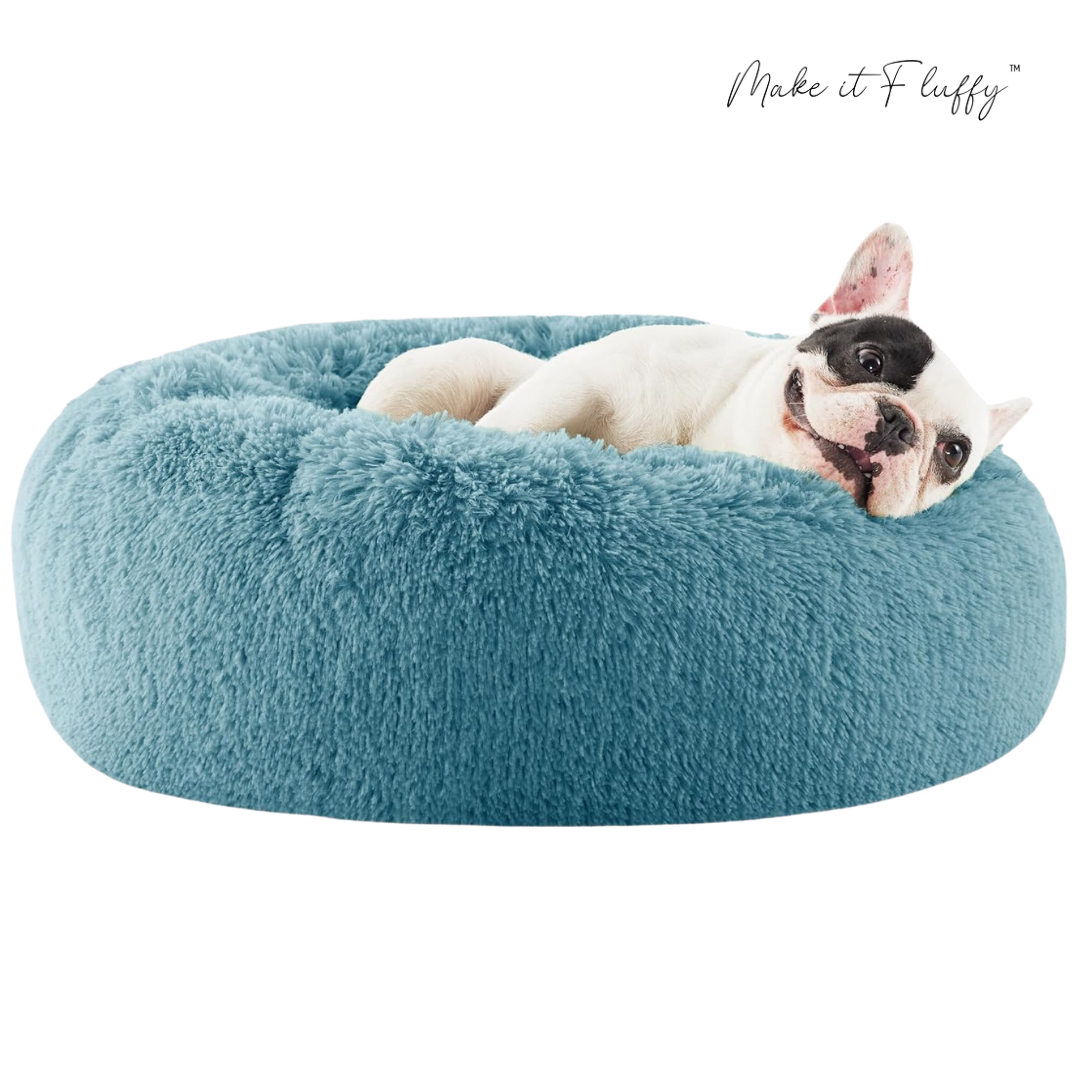 DreamNest Furry Friend Donut Bed