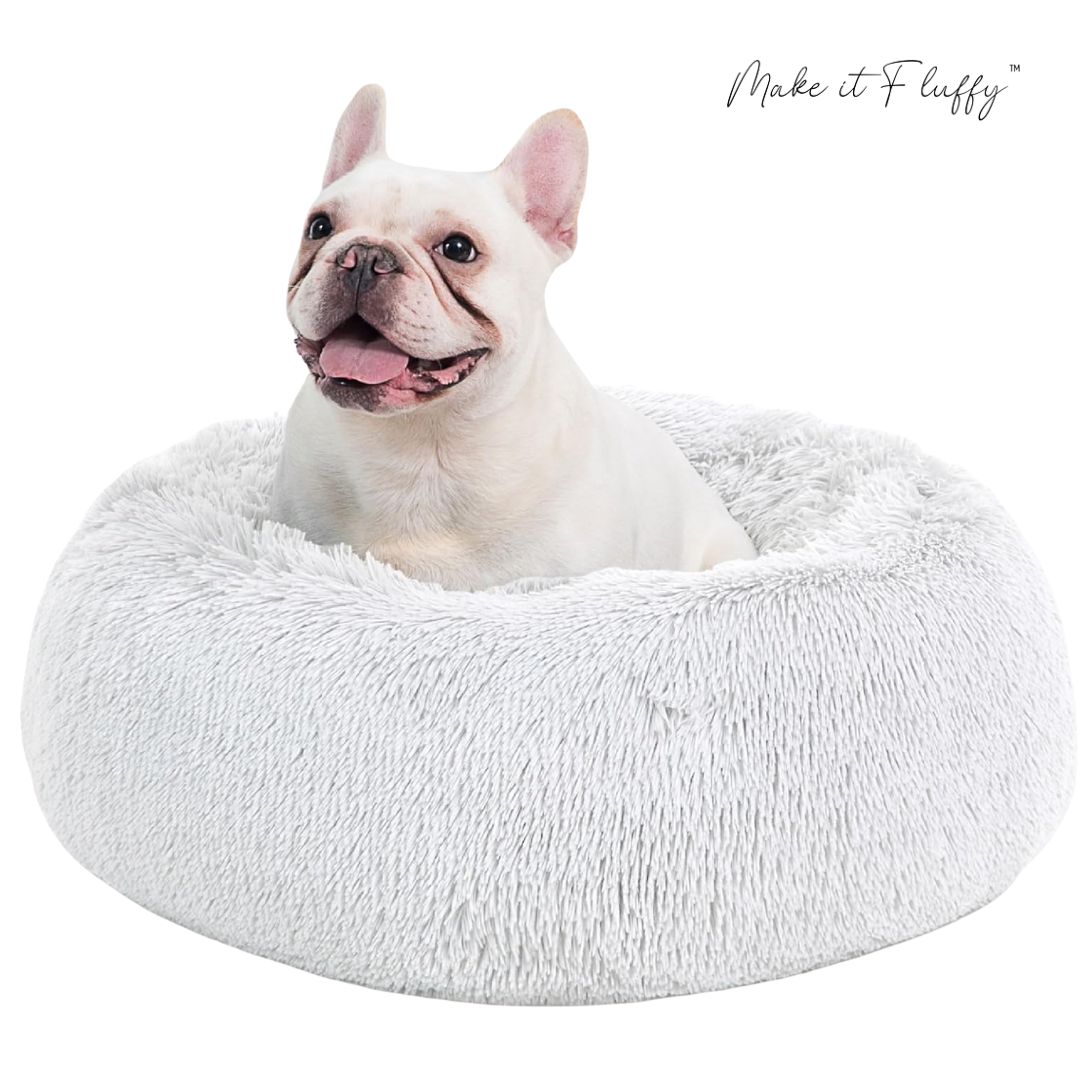 DreamNest Furry Friend Donut Bed