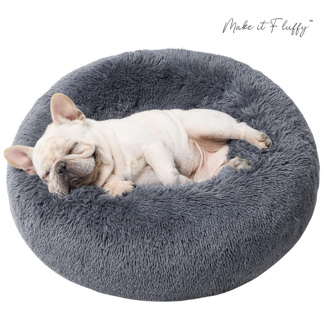 DreamNest Furry Friend Donut Bed