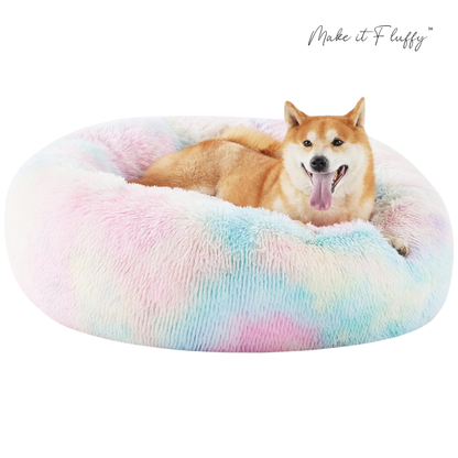 DreamNest Furry Friend Donut Bed