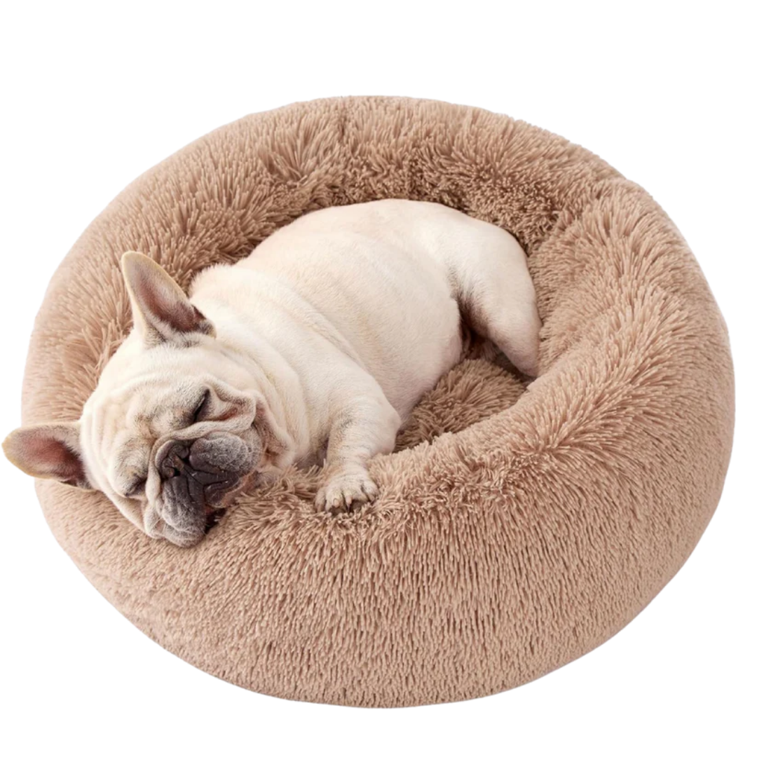 DreamNest Furry Friend Donut Bed