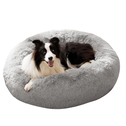 DreamNest Furry Friend Donut Bed