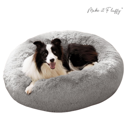 DreamNest Furry Friend Donut Bed
