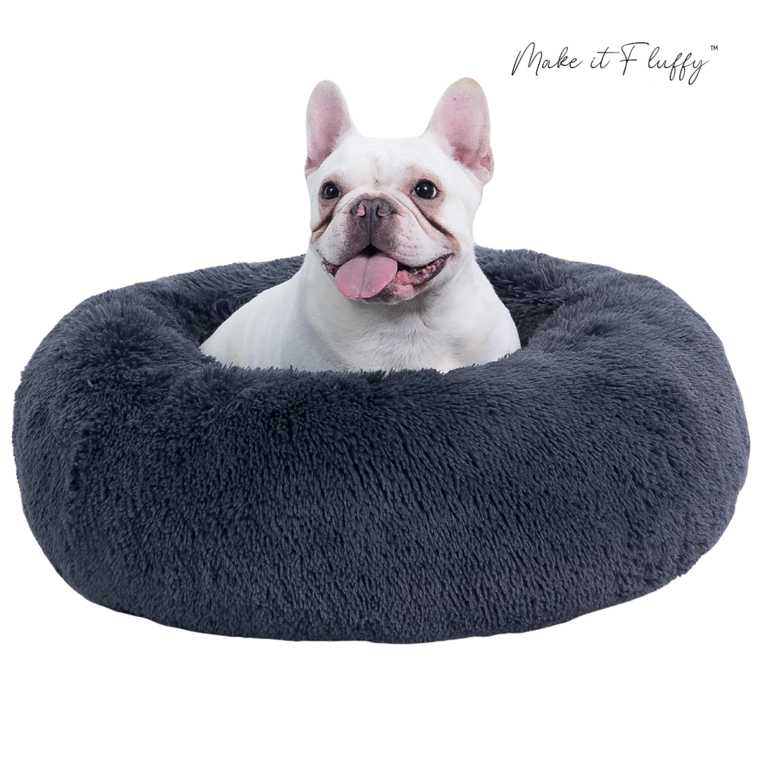 DreamNest Furry Friend Donut Bed