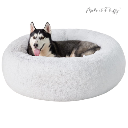 DreamNest Furry Friend Donut Bed
