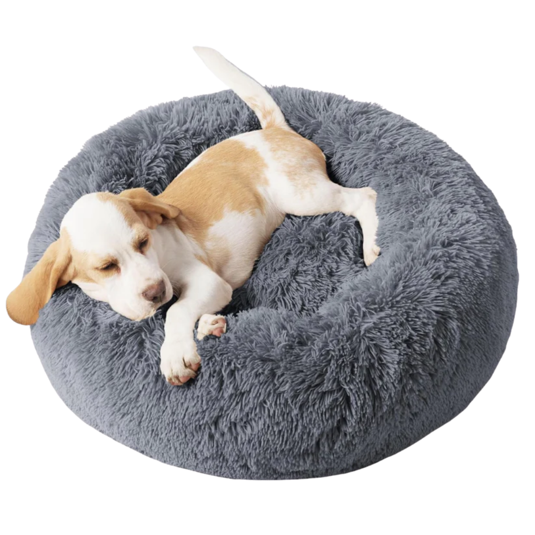 DreamNest Furry Friend Donut Bed