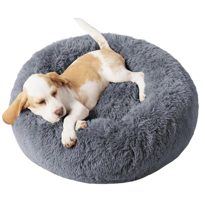 DreamNest Furry Friend Donut Bed