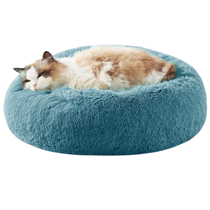 DreamNest Furry Friend Donut Bed