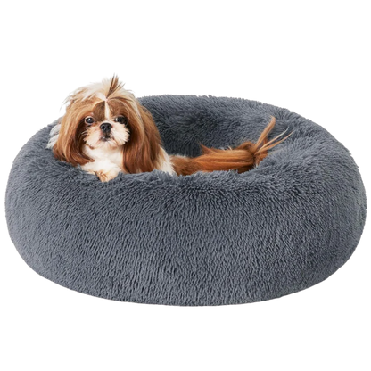 DreamNest Furry Friend Donut Bed