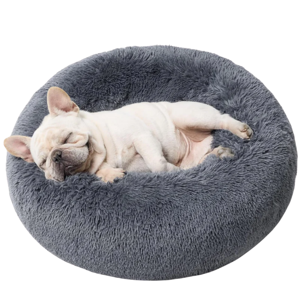 DreamNest Furry Friend Donut Bed