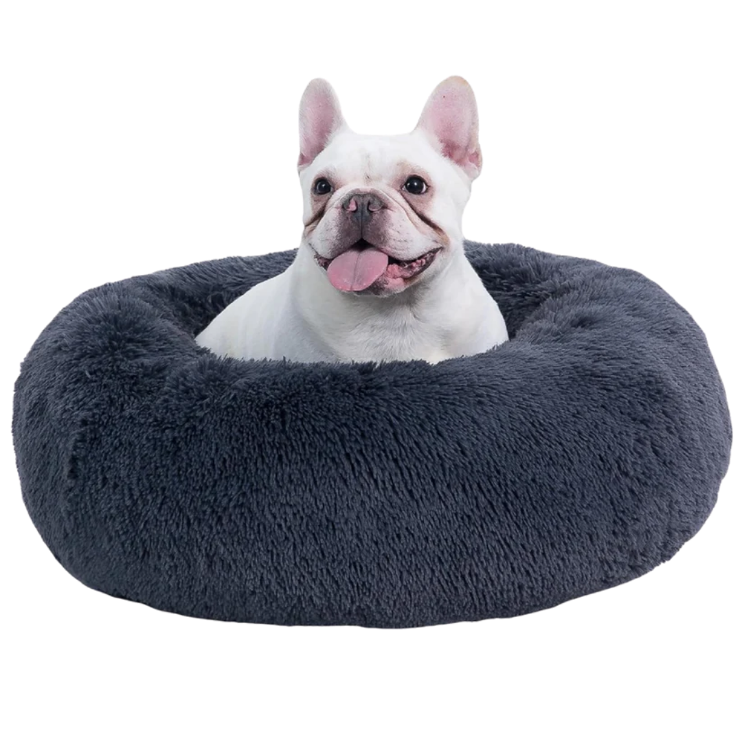 DreamNest Furry Friend Donut Bed