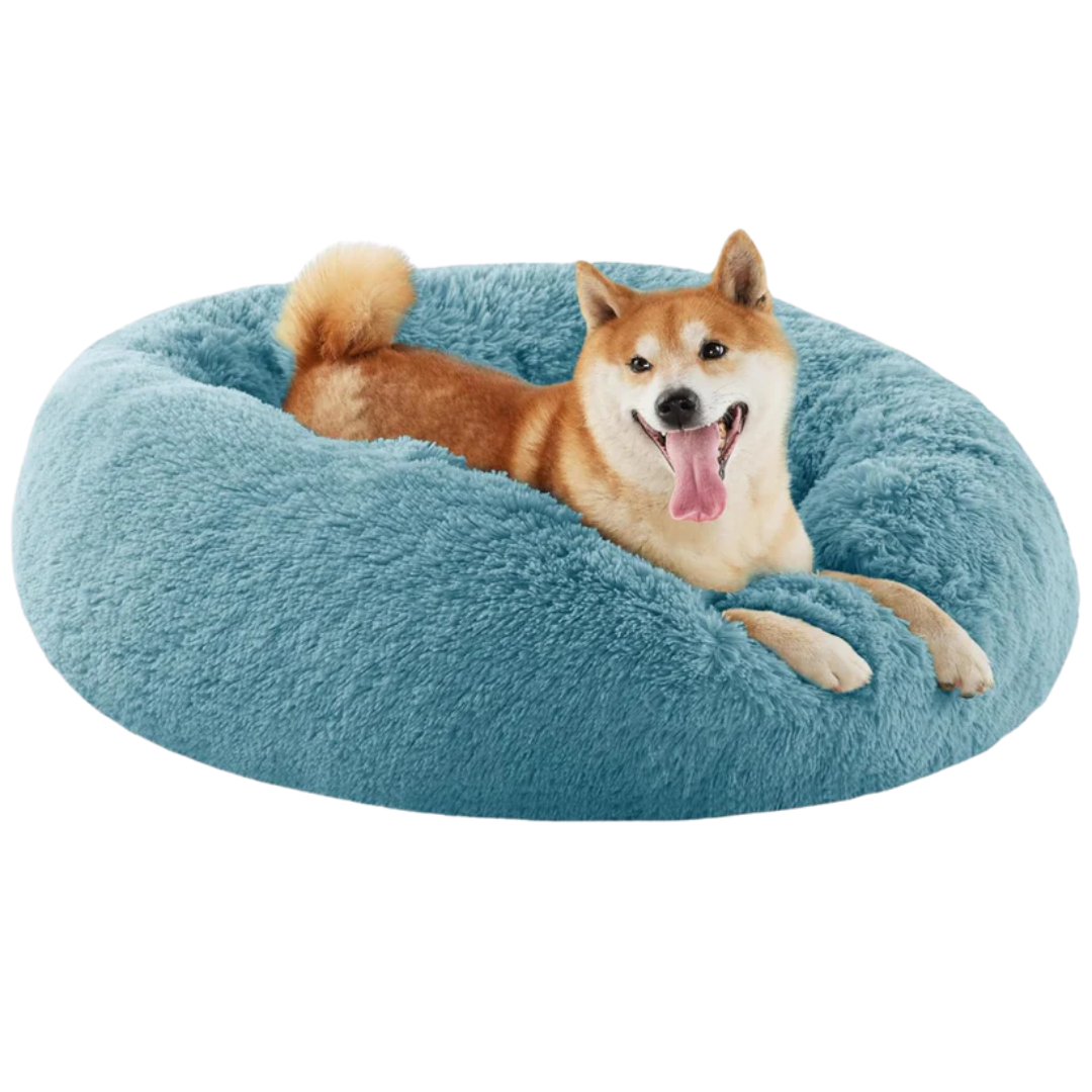 DreamNest Furry Friend Donut Bed