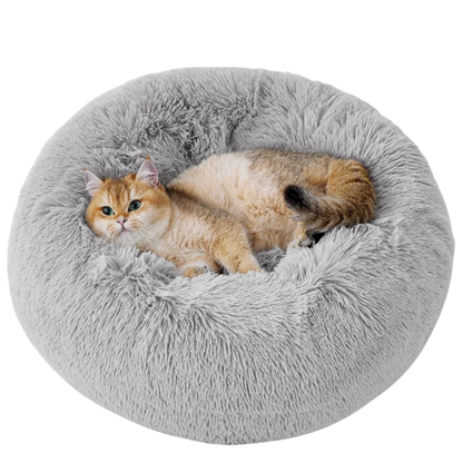 DreamNest Furry Friend Donut Bed