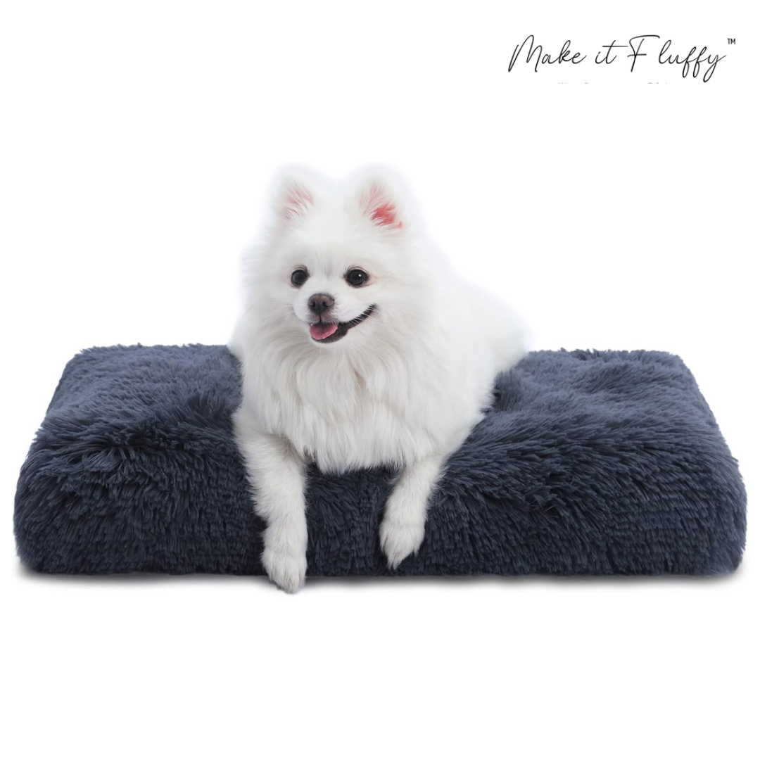 DreamNest Orthopedic Dog Bed - Square Plush