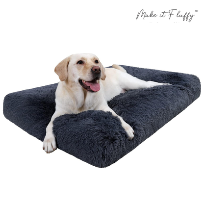 DreamNest Orthopedic Dog Bed - Square Plush