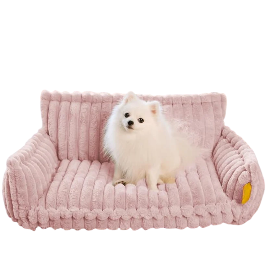 DreamNest Orthopedic Pet Bed - Square Plush