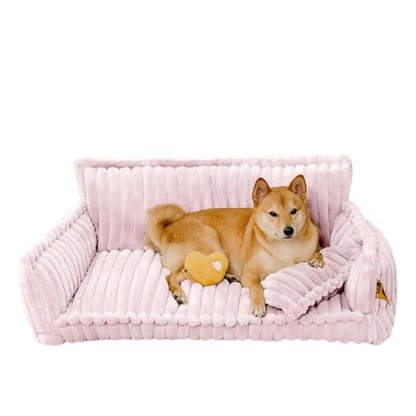 DreamNest Orthopedic Pet Bed - Square Plush