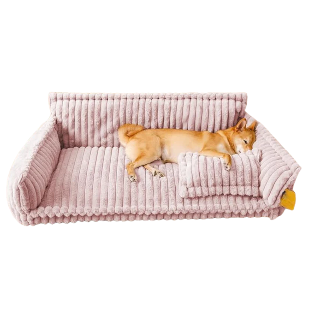 DreamNest Orthopedic Pet Bed - Square Plush