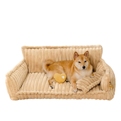 DreamNest Orthopedic Pet Bed - Square Plush