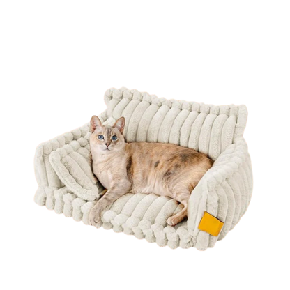 DreamNest Orthopedic Pet Bed - Square Plush