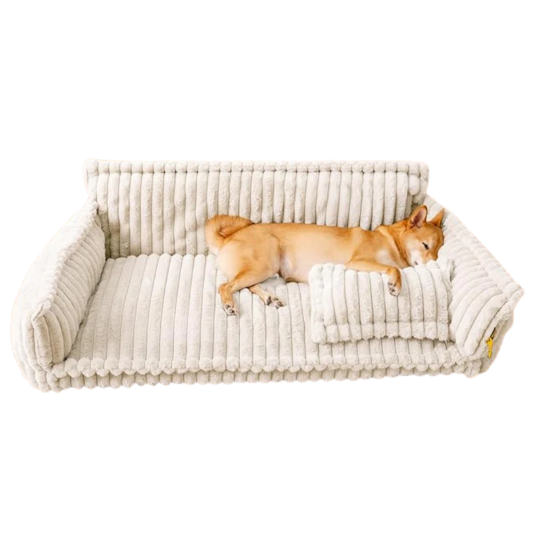 DreamNest Orthopedic Pet Bed - Square Plush
