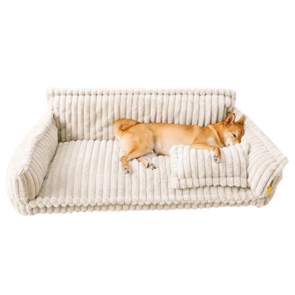 DreamNest Orthopedic Pet Bed - Square Plush