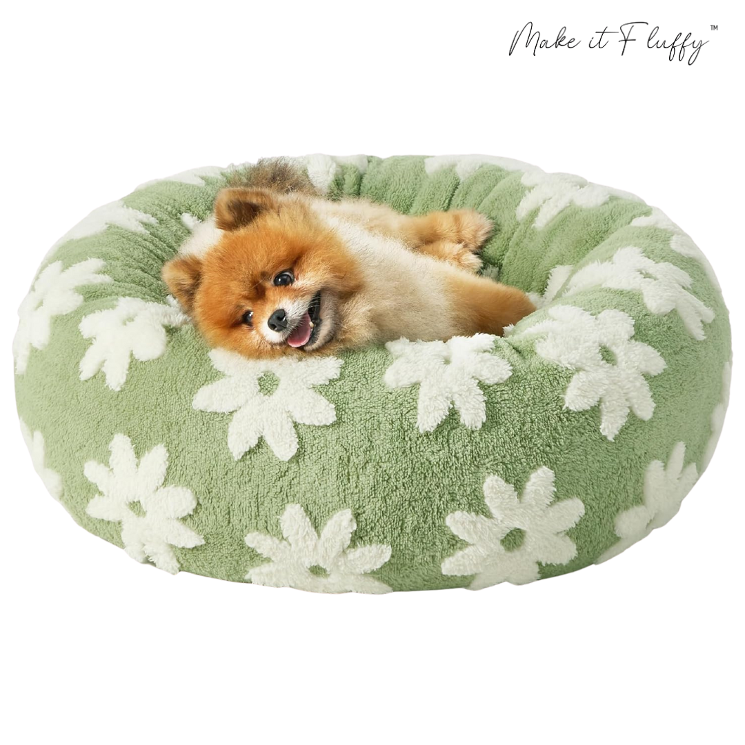 DreamNest Premium Calming Donut Bed
