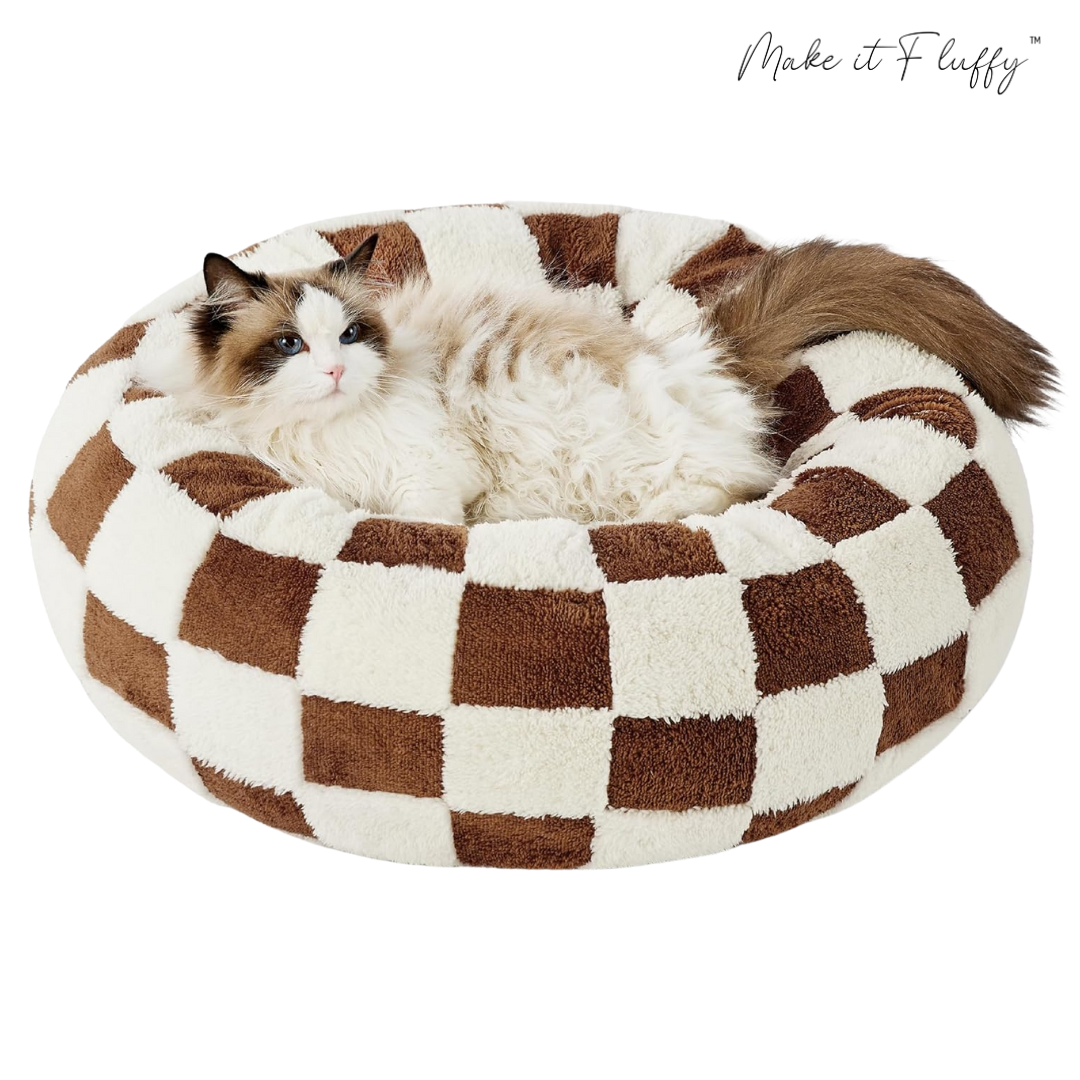DreamNest Premium Calming Donut Bed