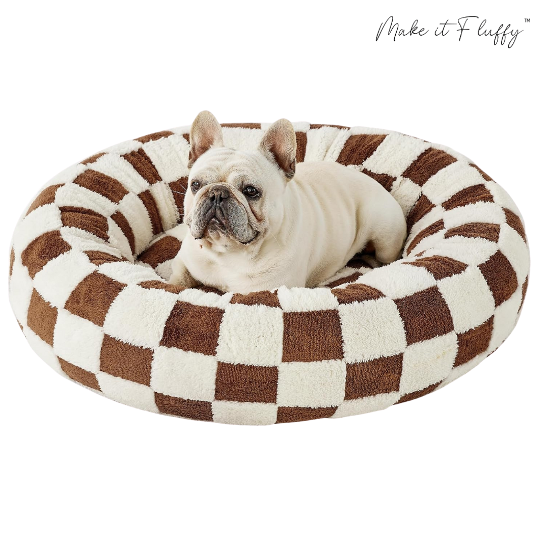 DreamNest Premium Calming Donut Bed