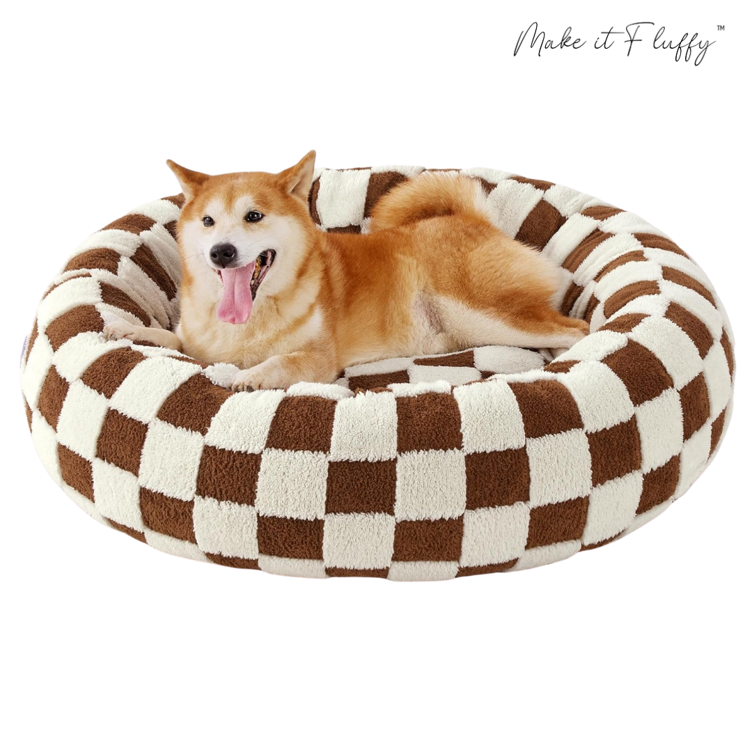 DreamNest Premium Calming Donut Bed