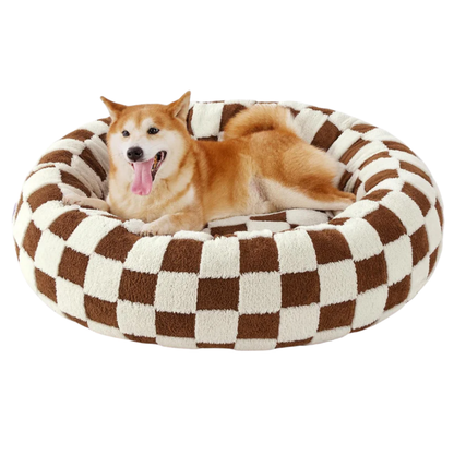 DreamNest Premium Calming Donut Bed