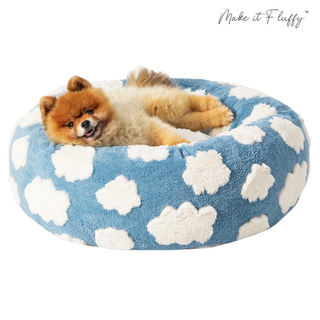DreamNest Premium Calming Donut Bed