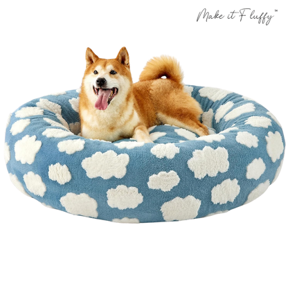DreamNest Premium Calming Donut Bed