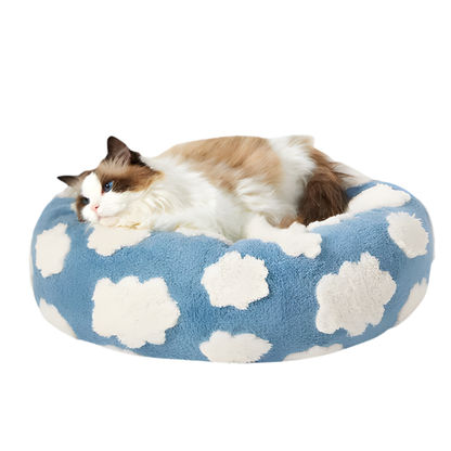 DreamNest Premium Calming Donut Bed