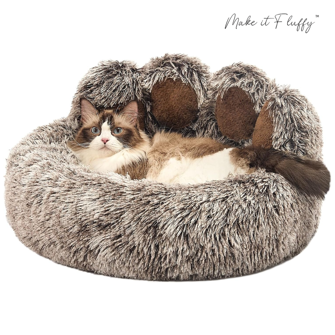 DreamNest Round Dog Bed - Plush Nest