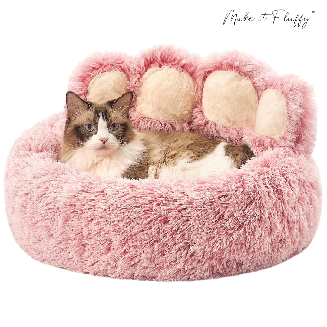 DreamNest Round Dog Bed - Plush Nest