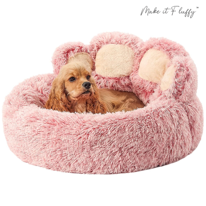 DreamNest Round Dog Bed - Plush Nest