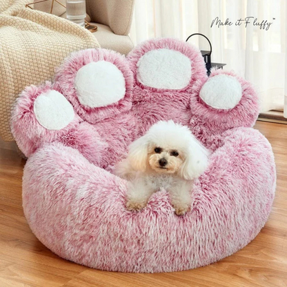 Large Round Dog Bed – Fuzzy Paw