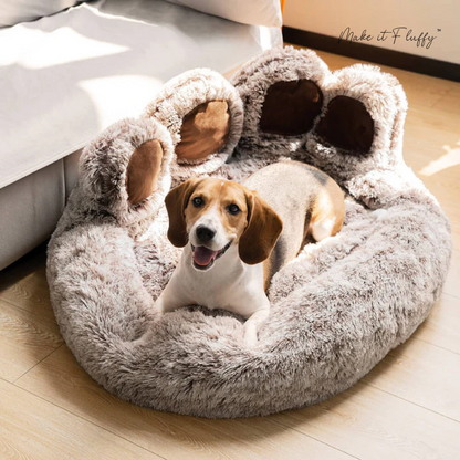 Large Round Dog Bed – Fuzzy Paw
