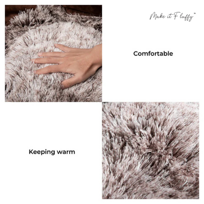 Large Round Dog Bed – Fuzzy Paw