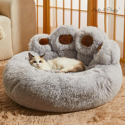 Large Round Dog Bed – Fuzzy Paw