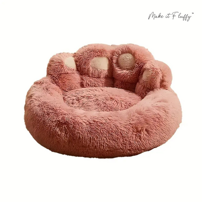 Large Round Dog Bed – Fuzzy Paw