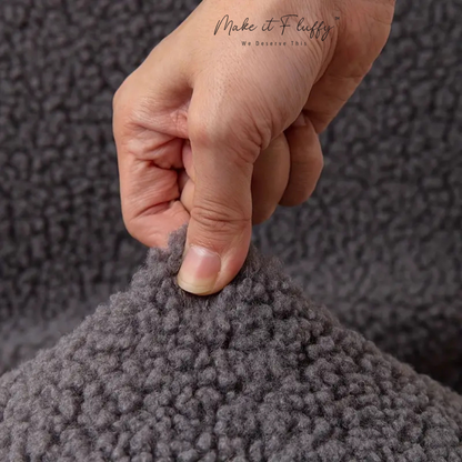 Luxe Sherpa Chair Cover – Elegance Meets Comfort