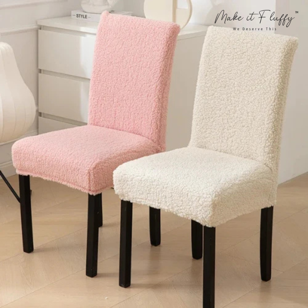 Luxe Sherpa Chair Cover – Elegance Meets Comfort