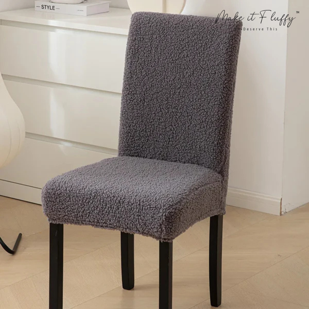 Luxe Sherpa Chair Cover – Elegance Meets Comfort