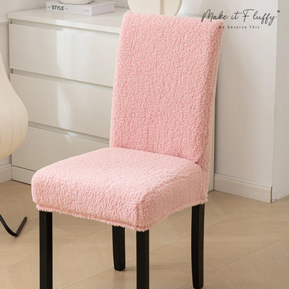 Luxe Sherpa Chair Cover – Elegance Meets Comfort